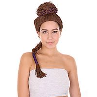 HPO Shuri Black Panther Braided Brown Wigs HW-3661 Lightinthebox - thumbnail