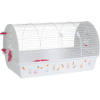 Voltrega Spain Rabbit Cage 990 White Fuchsia - thumbnail