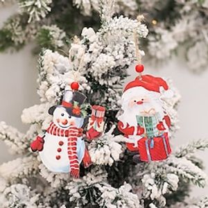Christmas Vintage European Faceless Doll Pendant Couple Doll Hanging Christmas Tree Accessories. miniinthebox