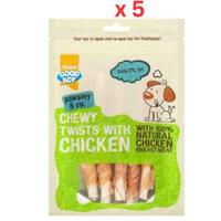 Armitage Chewy Chicken Twists - 90G (Pack of 5)