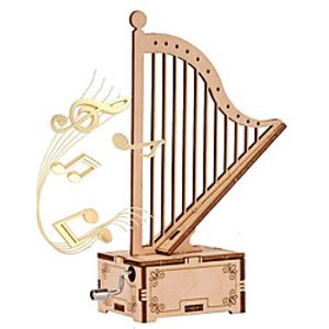 DIY 3D Wooden Puzzle Craft Toy, Laser Cut Wood Music Box, Brain Teaser and Educational STEM Building Kits Gift for Boyfirend  Girlfriend Lightinthebox