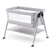 Teknum Sleepzen 2 Bedside Crib Bassinet - Grey, TK_SLPZEN2_GY