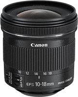 Canon Ef-S 10-18mm F/4.5-5.6 Is Stm Lens, Black, 9519B005Aa, B00KAQX66Y