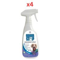 M-Pets Odor Stop Deodorant Spray Lavender 500ml (Pack of 4)