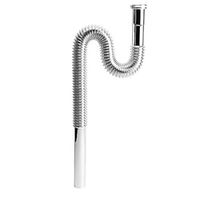 80cm Drain Pipe Tube Stainless Steel Flexible Waste Pipe Tube, Expandable Chrome Vintage Brass Universal Flexible Pipe Connector for Sink Basin Bathroom Kitchen Washroom Lightinthebox