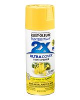 RustOleum PT 2X Ultra Cover Gloss Sun Yel 12Oz - thumbnail