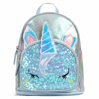 Eazy Kids - Sequin School Backpack - Unicorn Green