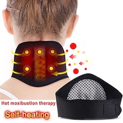 Comfortable Neck Support Brace Strap Adjustable Self Heating Neck Stretcher Warm Neck Guard Protector Lightinthebox