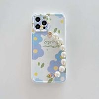 Phone Case For Apple Back Cover iPhone 12 Pro Max 11 SE 2020 X XR XS Max 8 7 Shockproof Dustproof Graphic Flower TPU Lightinthebox - thumbnail