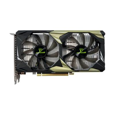 Manli GeForce RTX 3050 Nebula Twin Edition Graphics Card, GDDR6 6GB 96-bit Memory, HDMI, DVI, DP Outputs, PCI Express 4.0, 1470 MHz Boost Clock, 14 Gbps Memory Clock