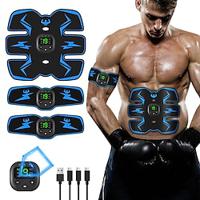 Massage Six Piece Abdominal Muscle Patch Health Abdominal Patch Muscle Training Muscle Stimulator Abdominal Massager Lightinthebox