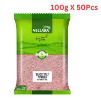 Nellara Black Salt Powder 100Gm (Pack of 50)