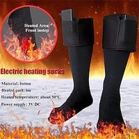 Thicken Warmer Socks Electric Heated Socks Battery For Women Men Winter Outdoor Skiing Cycling Sport Heated Socks Lightinthebox - thumbnail
