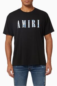 Paisley Logo T-shirt in Cotton