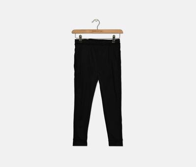 Boys Pull-on Pants  Black