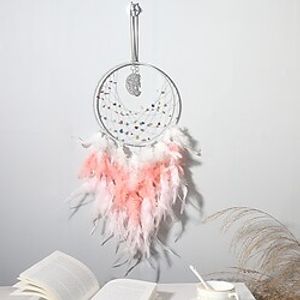 Creative Ins Wind Moon Feather Dream Catcher Romantic Girl Heart Room Wall Decoration Birthday Gift Wall Decoration Lightinthebox