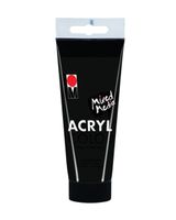 Marabu 100ML Acrylic Color 073 Black Marabu 100ML Acrylic Color 073 Black