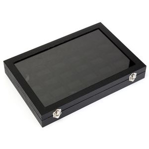 30 Grids Tray Storage Necklaces Earrings Jewelry Box