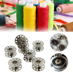 25 Pcs Standard Sewing Machine Bobbins Rotary Spools Reels Part Home Accessories With Plastic Box
