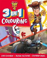 Disney Pixar Toy Story 4 - 3-In-1 Colouring | Igloo Books