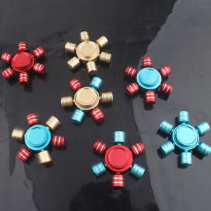 Hexagonal Fidget Hand Spinner ADHD Austim Fingertips Fingers Gyro Reduce Stress Focus Attention