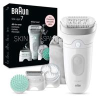 Braun Silk-Epil 7 SkinSpa, Hair Removal Device, Wet & Dry Epilator - SE 7081