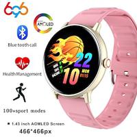 696 Y88 Smart Watch 1.43 inch Smart Band Fitness Bracelet Bluetooth Pedometer Call Reminder Sleep Tracker Compatible with Android iOS Women Hands-Free Calls Message Reminder IP 67 46mm Watch Case Lightinthebox