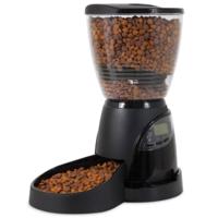 Petmate Aspen Pet Automatic Lebistro Cat And Dog Feeder 30 Cup, 10Lb, Black