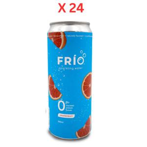 Frio Grapefruit Sparkling Water - 24 Pack x 330ml