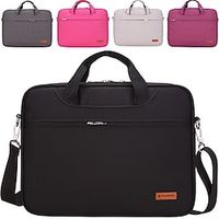 Laptop Briefcases 14 15 Inch inch Compatible with Macbook Air Pro, HP, Dell, Lenovo, Asus, Acer, Chromebook Notebook Waterpoof Shock Proof Nylon Fiber Polyester Solid Color for Business Office miniinthebox - thumbnail