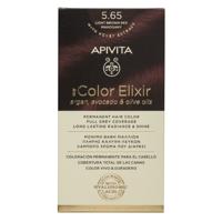 Apivita My Color Elixir Permanent Hair Color 5.65 Light Brown Red Mahogany