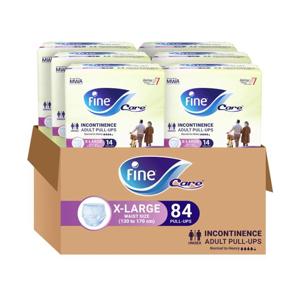 Fine Care Absorbent Adult Pull Up X-Large Dermapro7-Alpha (Pack of 84)