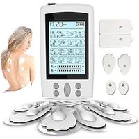 Rechargeable 16 Modes Dual Output Health Care Body Massage Electric EMS Muscle Stimulator TENS Unit Electronic Pulse Physiotherapy Massager Lightinthebox - thumbnail