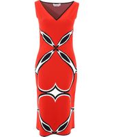 Red Viscose Dress - thumbnail