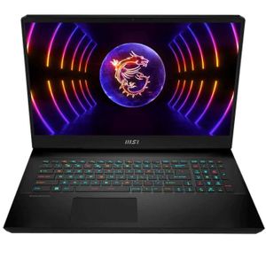 MSI Vector GP77, Core i9 13900H, 16GB RAM, 1TB SSD, 17.3inch QHD IPS 240Hz, 8GB NVIDIA RTX4070, Window 11 Home, English & Arab Keyboard, Black, 13VG Gaming Laptop -9S7-17K711-026