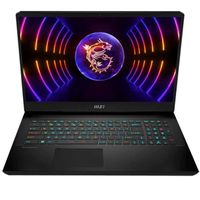 MSI Vector GP77, Core i9 13900H, 16GB RAM, 1TB SSD, 17.3inch QHD IPS 240Hz, 8GB NVIDIA RTX4070, Window 11 Home, English & Arab Keyboard, Black, 13VG Gaming Laptop -9S7-17K711-026