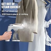 1600W Garment Steamer Steam Iron Handheld Portable Home Travelling For Clothes Ironing Wet Dry Ironing Machine 110v/220v Lightinthebox 1600W Garment Steamer Steam Iron Handheld Portable Home Travelling For Clothes Ironing Wet Dry Ironing Machine 110v/220v Lightinthebox