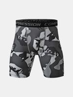 PRO Quick Dry Camouflage Running Shorts