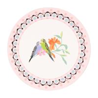 Cath Kidston Budgie Cork-Backed Round Coasters (Set of 4)