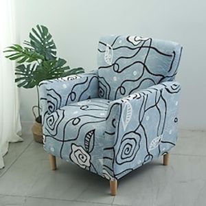 Stretch Single Sofa Cover Armchair Slipcover 1 Seater Couch Furniture Protector with Elastic Bottom for Kids,Pet Lightinthebox