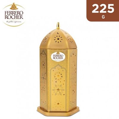 Ferrero Rocher Ramadan Lantern Fine Crunchy Hazelnuts Milk Chocolate 225g Ferrero Rocher Ramadan Lantern Fine Crunchy Hazelnuts Milk Chocolate 225g