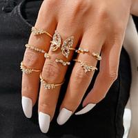 Ring Set For Women's Wedding Gift Alloy Geometrical Lightinthebox