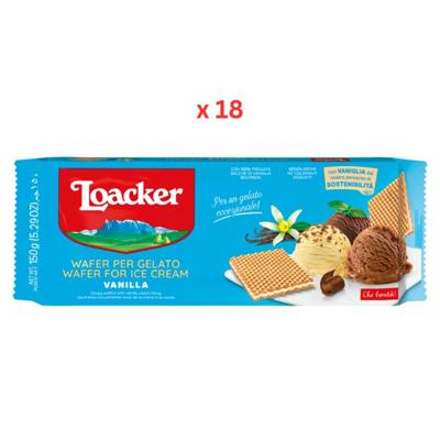 Loacker Wafer Gelato Vanilla 18X150G