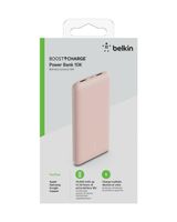 Belkin Boost Charge 10K Power Bank 15W USB-C Dual 12W Usb-A Rosegold