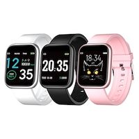 X21 Smart Watch 1.3 inch Smartwatch Fitness Running Watch Bluetooth Pedometer Fitness Tracker Sleep Tracker Compatible with Smartphone Women Men Message Reminder Camera Control Anti-lost IP 67 41mm Lightinthebox - thumbnail