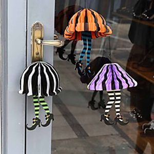 Halloween Decoration Pendant Rice Paper High Heels Parachute Pendant Haunted House Bar Scene Decoration Props Lightinthebox