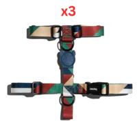 Zee Dog Pacco H-Harness Small (Pack Of 3)