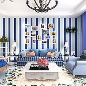 Wallpaper Wall Covering Sticker Film Modern Stripe non Woven Home Decor 531000cm Lightinthebox