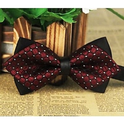 Men's Bow Tie Gentleman Print Striped Formal Party Evening Party  Cocktail Lightinthebox