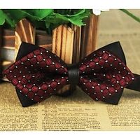 Men's Bow Tie Gentleman Print Striped Formal Party Evening Party  Cocktail Lightinthebox - thumbnail